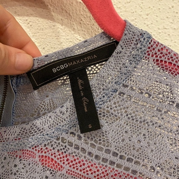 Bcbgmaxazria Cassandra Lace Dress Size Small EUC - Picture 4 of 5
